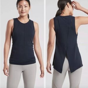 Athleta Black Foothill Seamless Tank Top Size XS